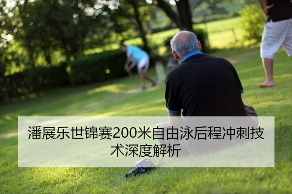 潘展乐世锦赛200米自由泳后程冲刺技术深度解析