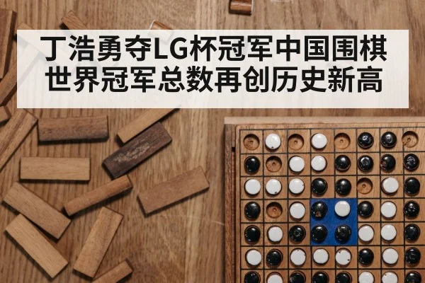 丁浩勇夺LG杯冠军中国围棋世界冠军总数再创历史新高